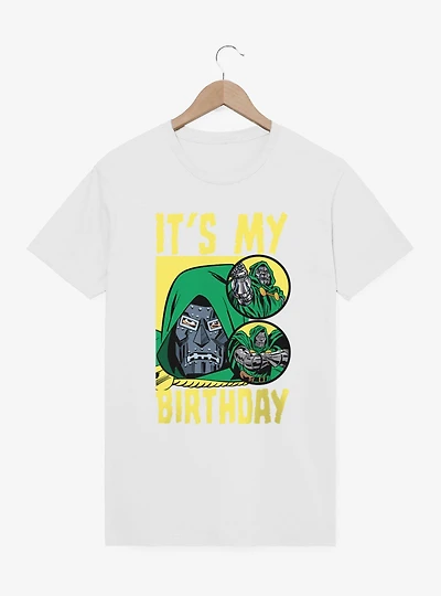 Marvel Comics Retro My Birthday No Smiles Doom T-Shirt