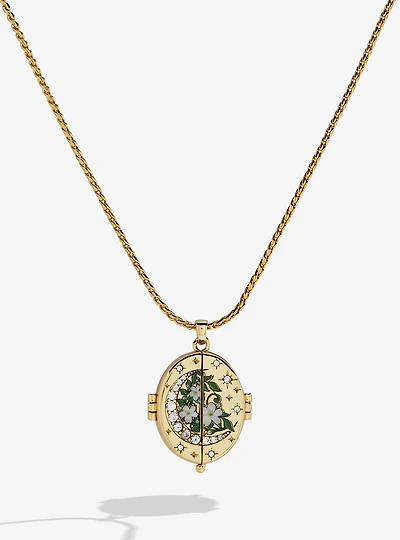 Alex and Ani A Court of Thorns and Roses "There You Are" Locket Necklace