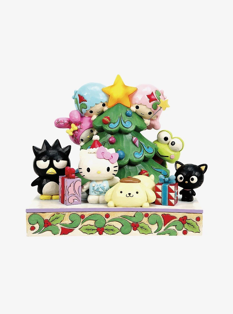 Jim Shore Sanrio Hello Kitty & Friends Tree Figurine