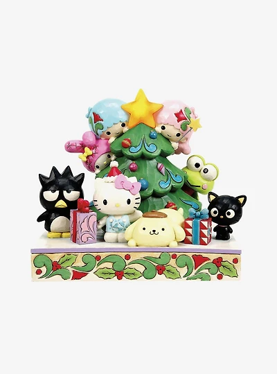 Jim Shore Sanrio Hello Kitty & Friends Tree Figurine