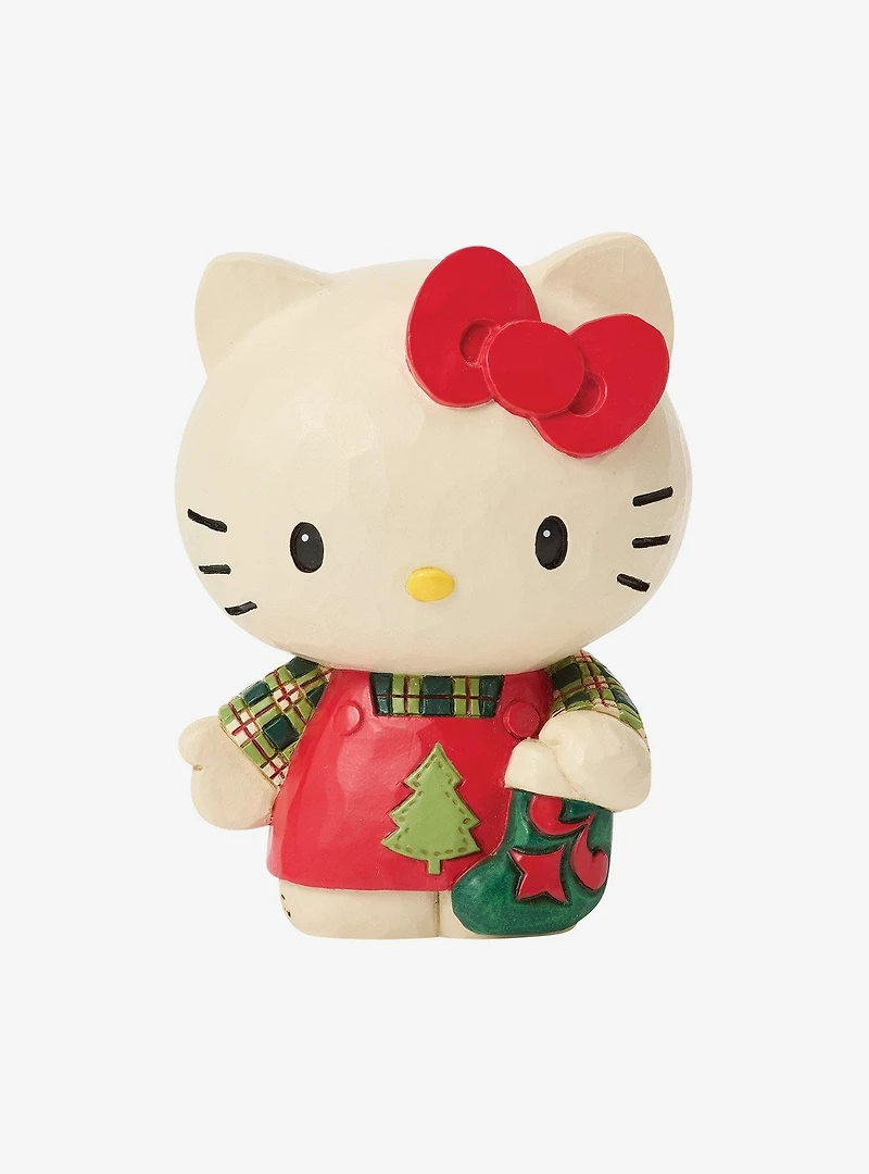 Jim Shore Sanrio Hello Kitty Christmas Mini Figurine