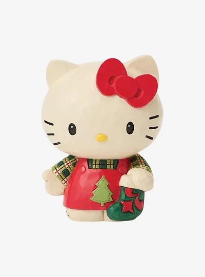 Jim Shore Sanrio Hello Kitty Christmas Mini Figurine