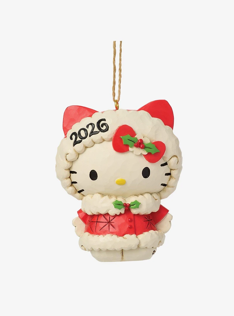 Jim Shore Sanrio Hello Kitty 2026 Dated Hanging Ornament