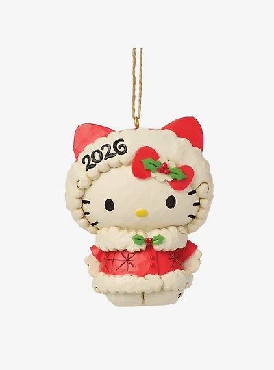 Jim Shore Sanrio Hello Kitty 2026 Dated Hanging Ornament
