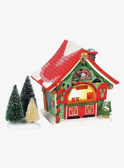 Department 56 Disney Village Mickey's Tree Lot Figurine
