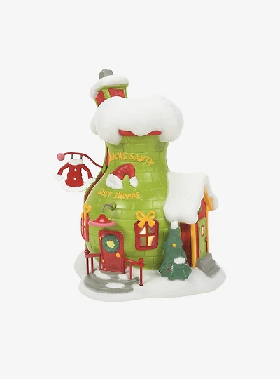 Department 56 Grinch Village Grinch's Santy Suit Shoppe Figurine
