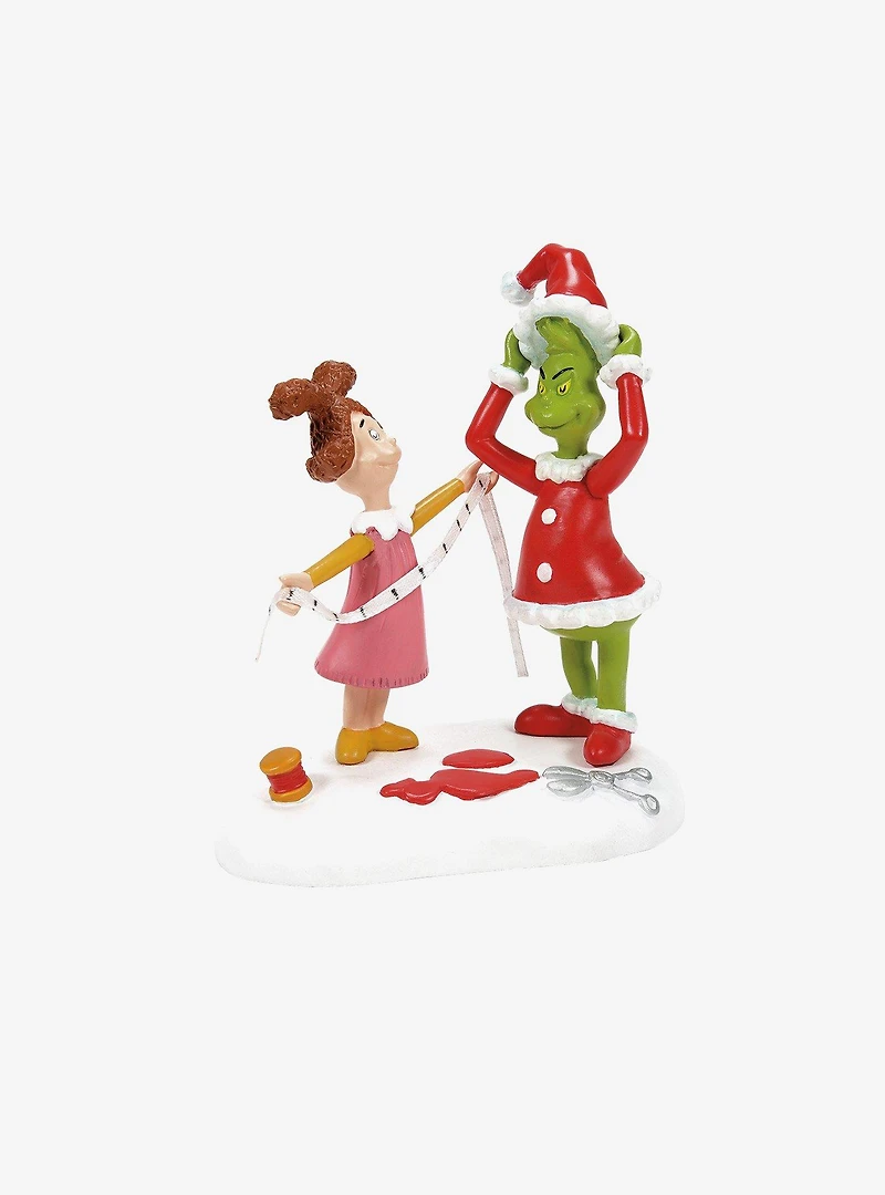 Department 56 Grinch Village Being Fitted for a Santy Suit Figurine