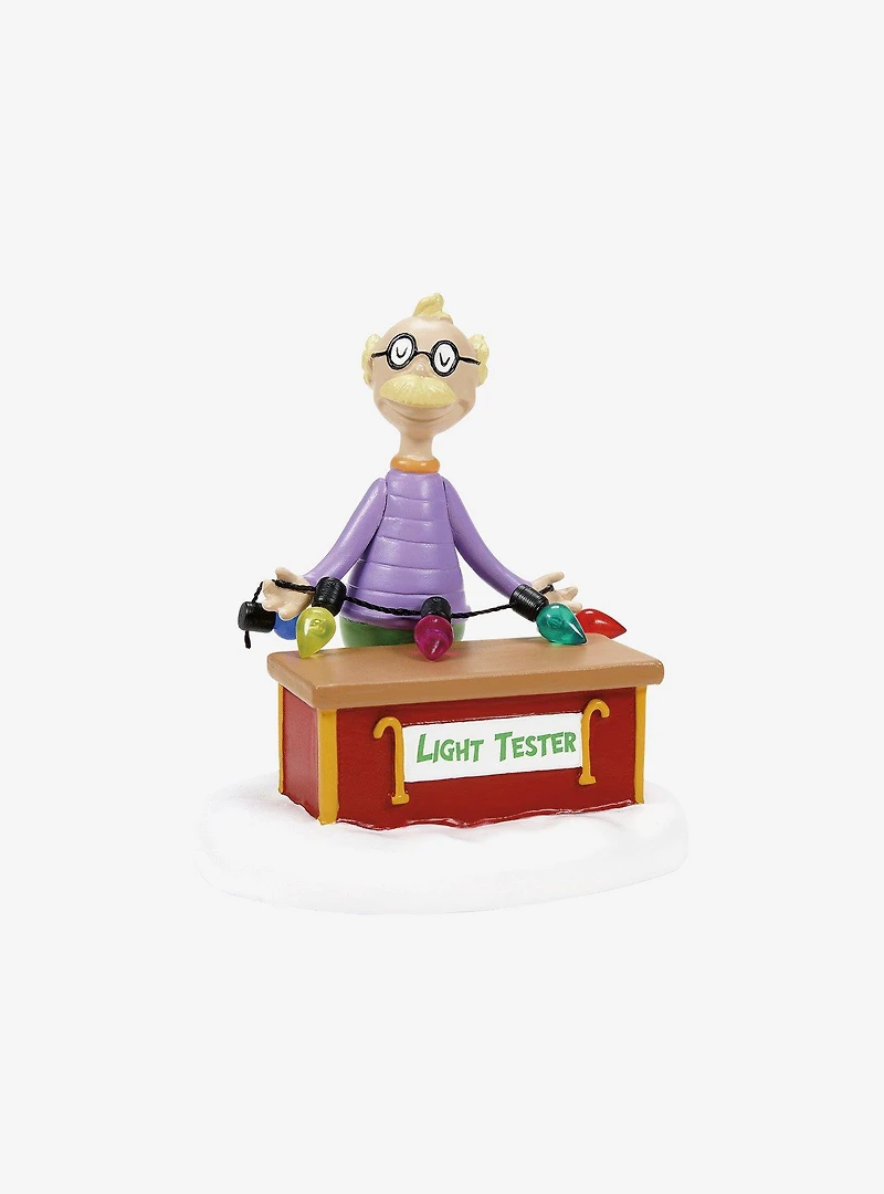 Department 56 Grinch Village Who Lightbulb Tester Figurine