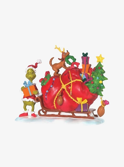 Department 56 Grinch Village The Grinch's Small Heart Grew Figurine