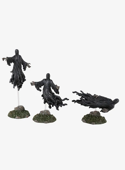 Department 56 Harry Potter Village Dementors Figurine Set of 3