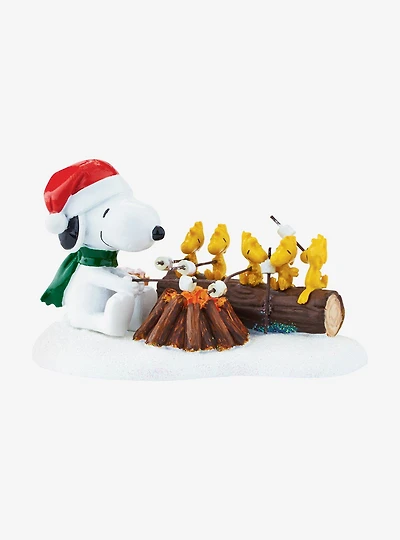 Department 56 Peanuts Village Campfire Buddies Figurine