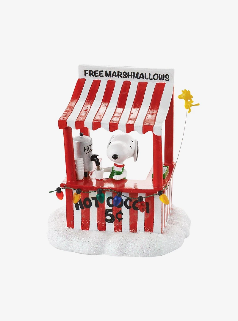 Department 56 Peanuts Village Snoopy's Cocoa Stand Figurine