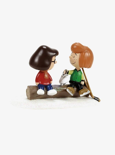 Department 56 Peanuts Village Peppermint Patty & Marcie Figurine