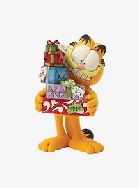Jim Shore Garfield Garfield with Presents Figurine
