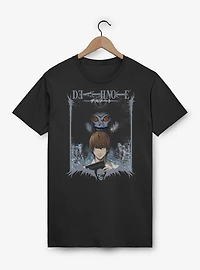 Death Note Light And Ryuk Logo T-Shirt