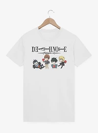 Death Note Chibi Character Apples Line Up T-Shirt
