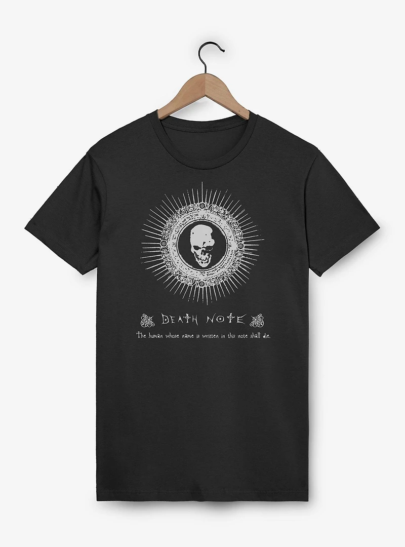 Death Note Whose Name Is Written Skull Mark T-Shirt