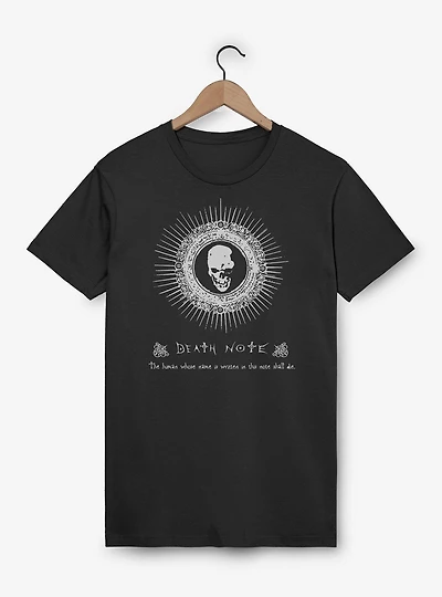 Death Note Whose Name Is Written Skull Mark T-Shirt