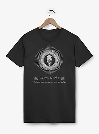 Death Note Whose Name Is Written Skull Mark T-Shirt