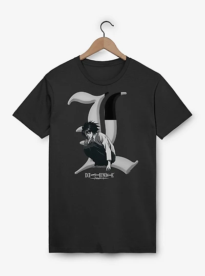 Death Note L On Letter T-Shirt