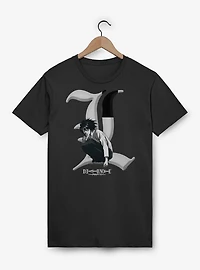 Death Note L On Letter T-Shirt