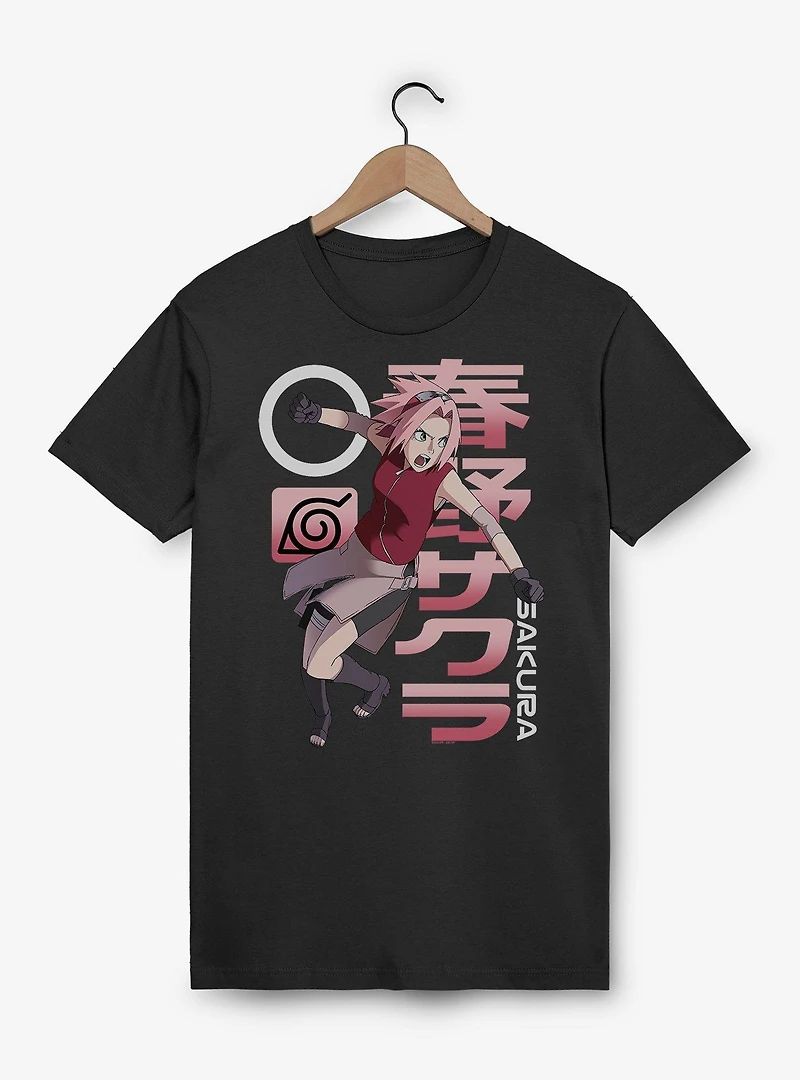 Naruto Shippuden Sakura Kanji T-Shirt