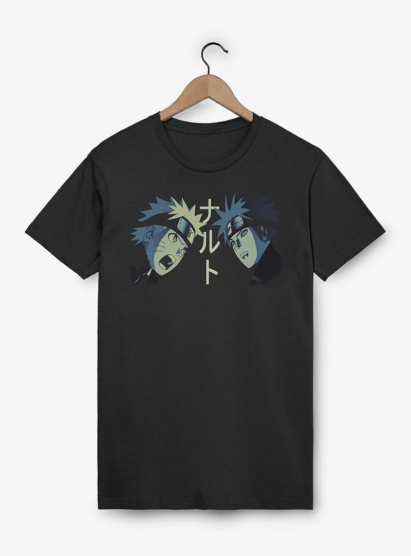 Naruto Shippuden Tonal and Group T-Shirt