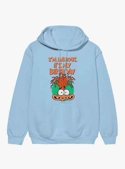 Disney Pixar Inside Out I'm Anxious It's My Birthday Hoodie