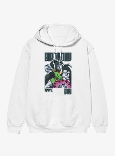 Marvel Comics Retro Dr Doom Reach Birthday Boy Hoodie