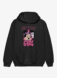 Disney Minnie Mouse Birthday Sunglasses Girl Hoodie