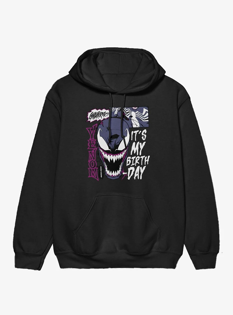 Marvel Spider-Man Venom It's My Birthday Hoodie