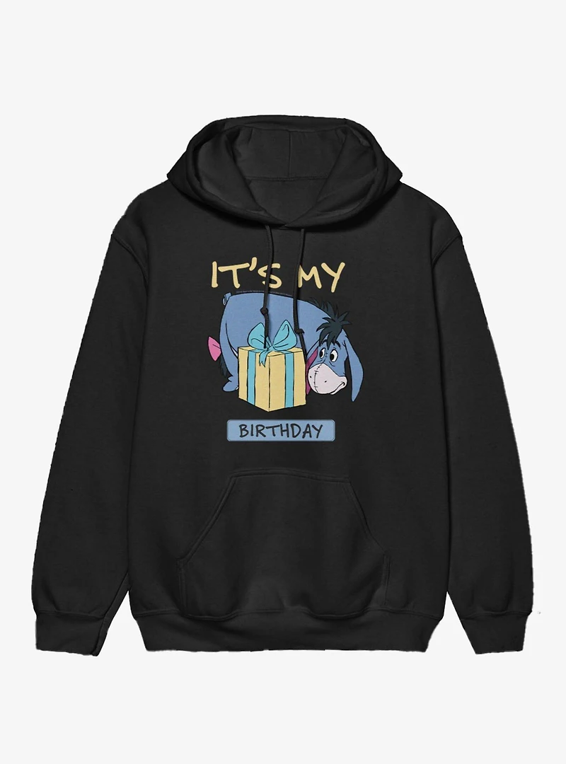 Disney Winnie The Pooh It's My Birthday Present Eeyore Hoodie