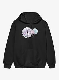 Disney Hannah Montana Big Flowers Logo Hoodie