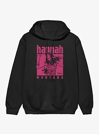 Disney Hannah Montana Singing Pink Square Hoodie