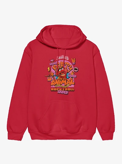 Disney The Muppets Rock & Roll Louder Party Animal Hoodie