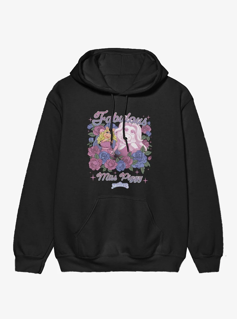 Disney The Muppets Fabulous Miss Piggy Flower Bouquet Hoodie