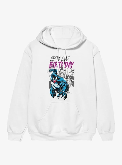 Marvel Comics Retro Venom Its My Birthday Hoodie