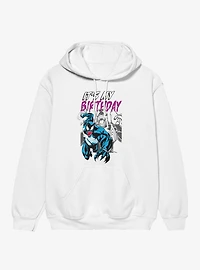 Marvel Comics Retro Venom Its My Birthday Hoodie