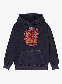 Disney The Muppets Rock & Roll Louder Party Animal Vintage Mineral Washed Hoodie