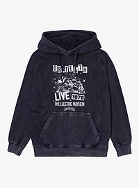 Disney The Muppets Dr Teeth Live 1976 Electric Mayhem Vintage Mineral Washed Hoodie