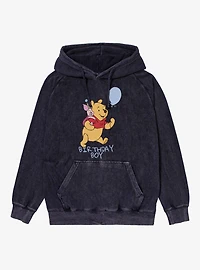 Disney Winnie The Pooh Piglet Birthday Boy Vintage Mineral Washed Hoodie