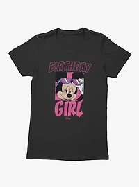 Disney Minnie Mouse Birthday Sunglasses Girl Womens T-Shirt