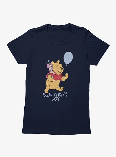 Disney Winnie The Pooh Piglet Birthday Boy Womens T-Shirt