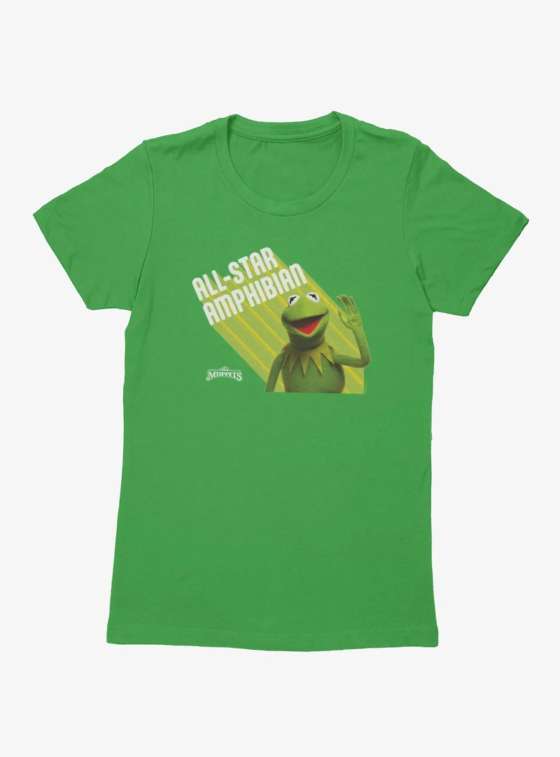 Disney The Muppets All-Star Amphibian Kermit Womens T-Shirt