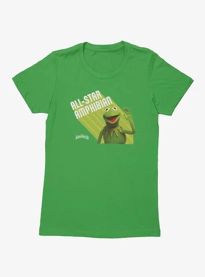 Disney The Muppets All-Star Amphibian Kermit Womens T-Shirt
