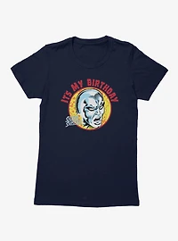 Marvel Comics Retro Silver Surfer It's My Birthday Womens T-Shirt