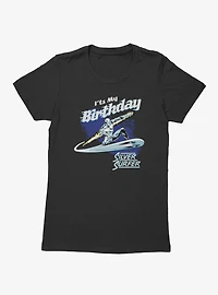 Marvel Comics Retro Its My Birthday Silver Surfer Womens T-Shirt