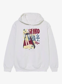 Dandadan Seiko Ayase Kanji Block Hoodie