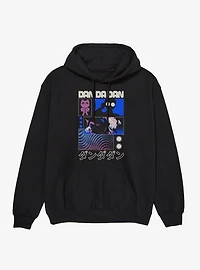 Dandadan Okarun Panels Silhouettes Hoodie