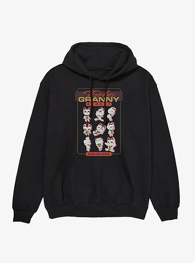 Dandadan Turbo Granny Emotions Hoodie